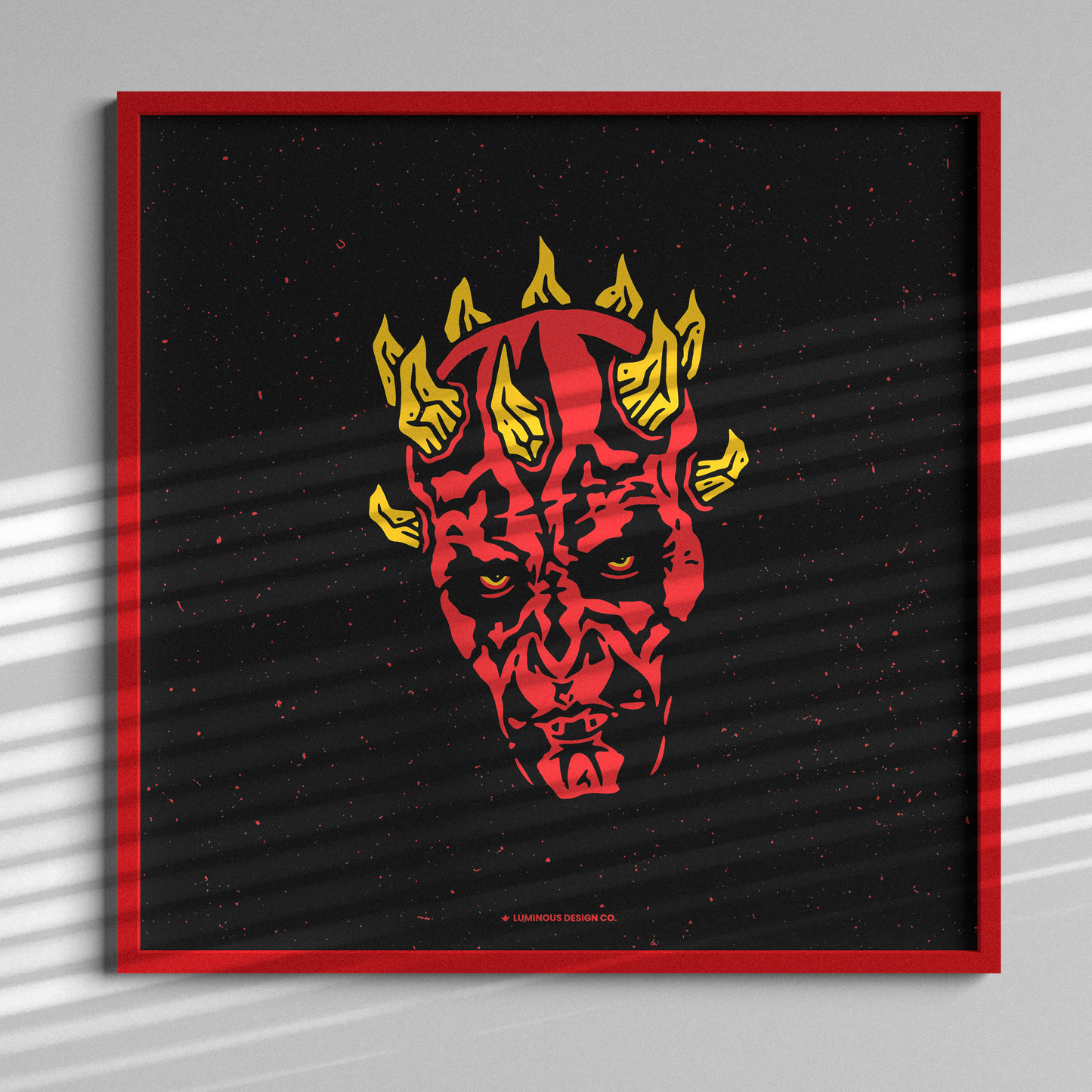 Shadow Lord I 10"x10" Art Print