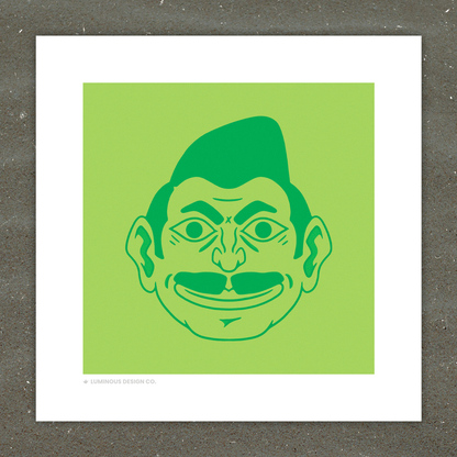 Wastelander AI I 5"x5" Art Print
