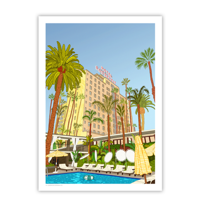 The Hollywood Roosevelt Hotel I Limited Edition Art Print