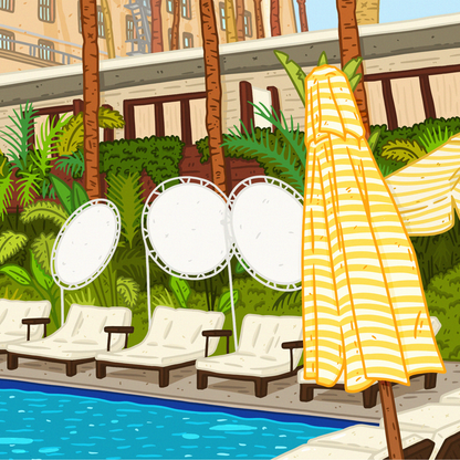 The Hollywood Roosevelt Hotel I Limited Edition Art Print
