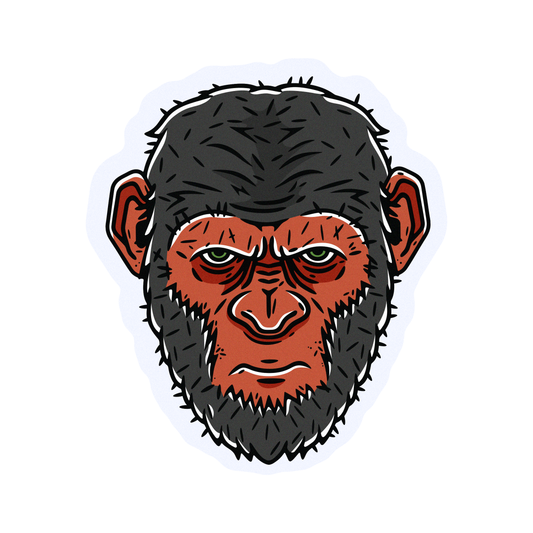 Heroic Ape I Vinyl Sticker