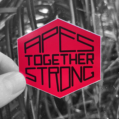Apes Together Strong I Vinyl Sticker