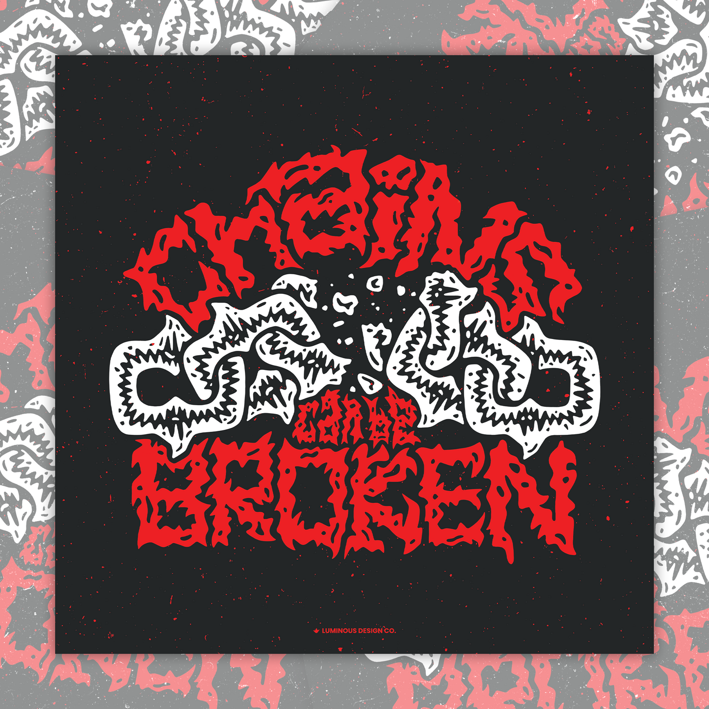 Chains Can Be Broken I 10"x10" Art Print