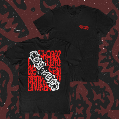 Chains Can Be Broken T-Shirt I Pocket & Back