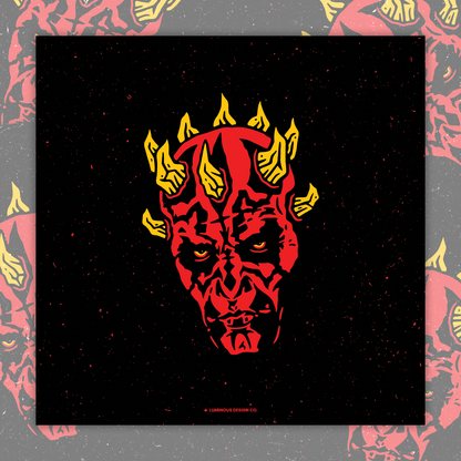 Shadow Lord I 10"x10" Art Print