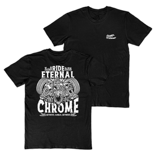 Shiny & Chrome T-Shirt I Pocket & Back