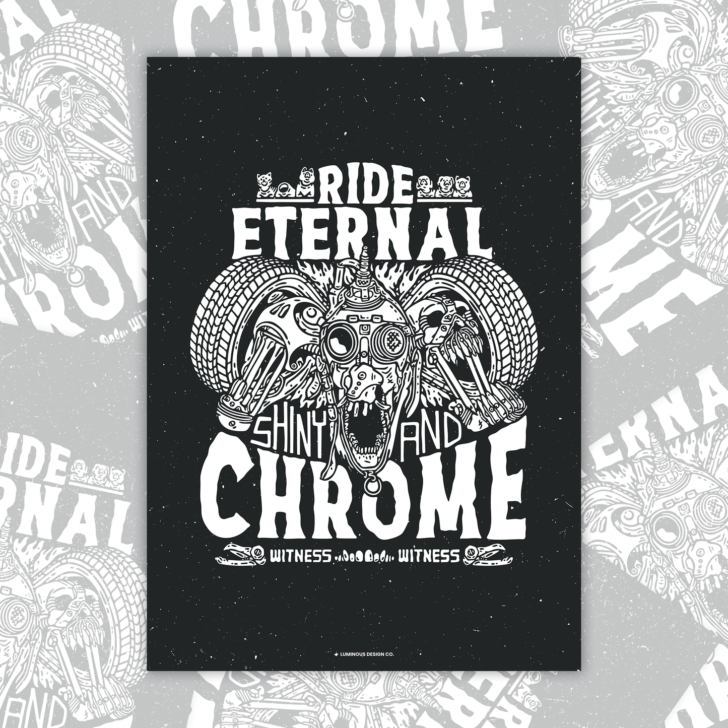 Shiny & Chrome I Art Print