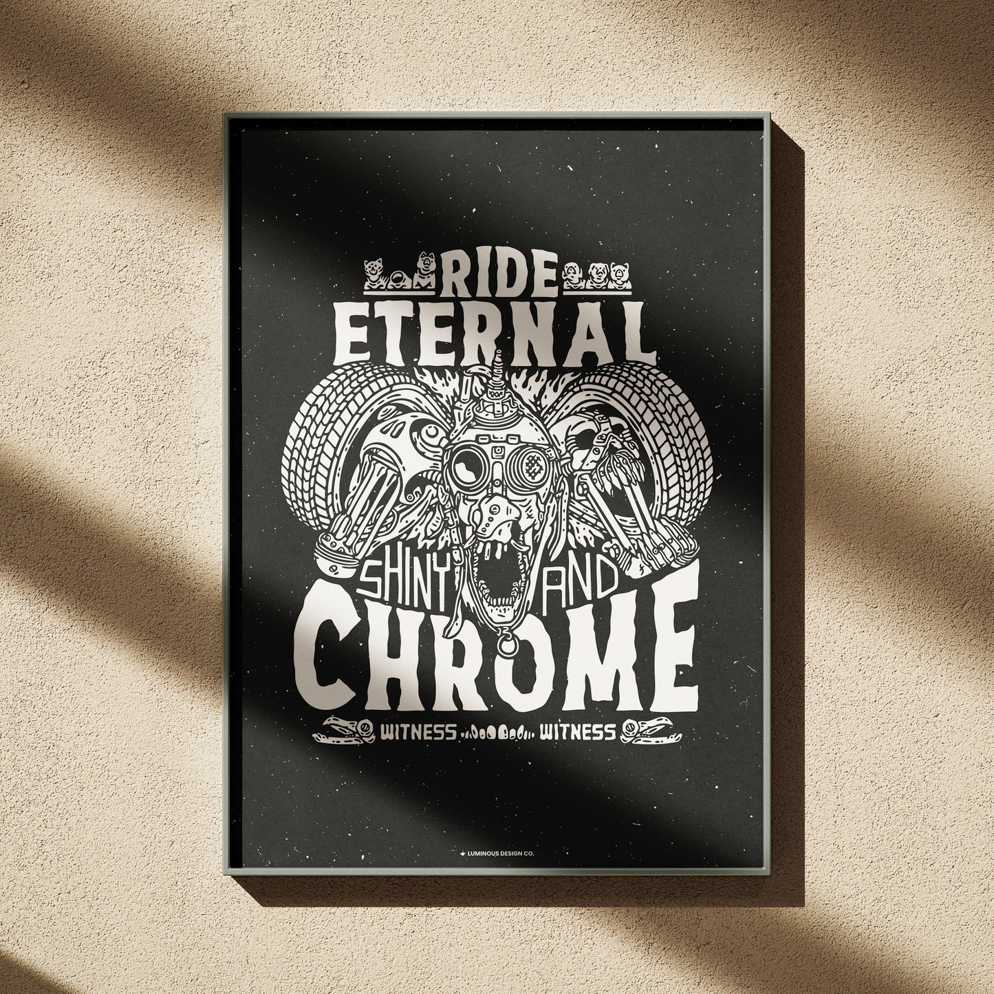 Shiny & Chrome I Art Print