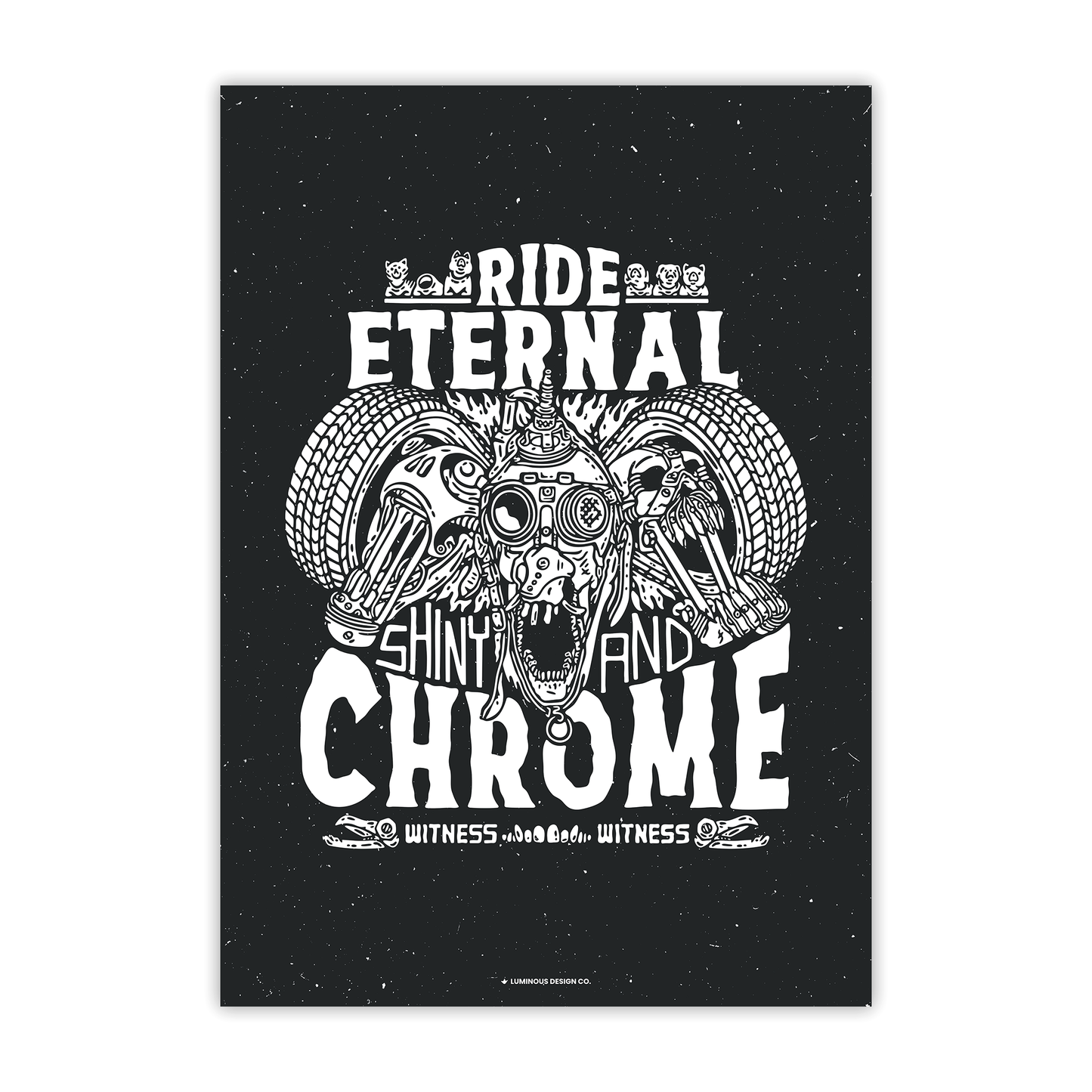 Shiny & Chrome I Art Print