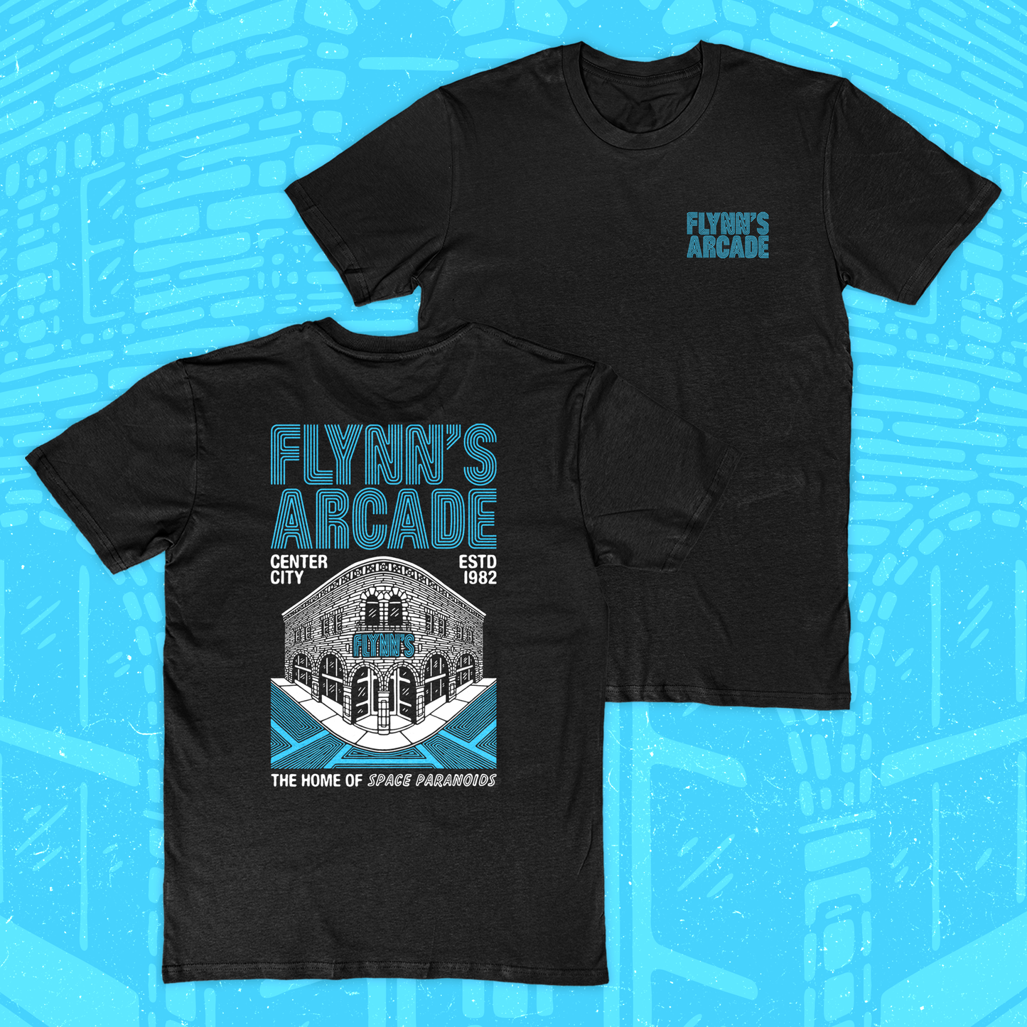 Flynn's Arcade T-Shirt I Pocket & Back