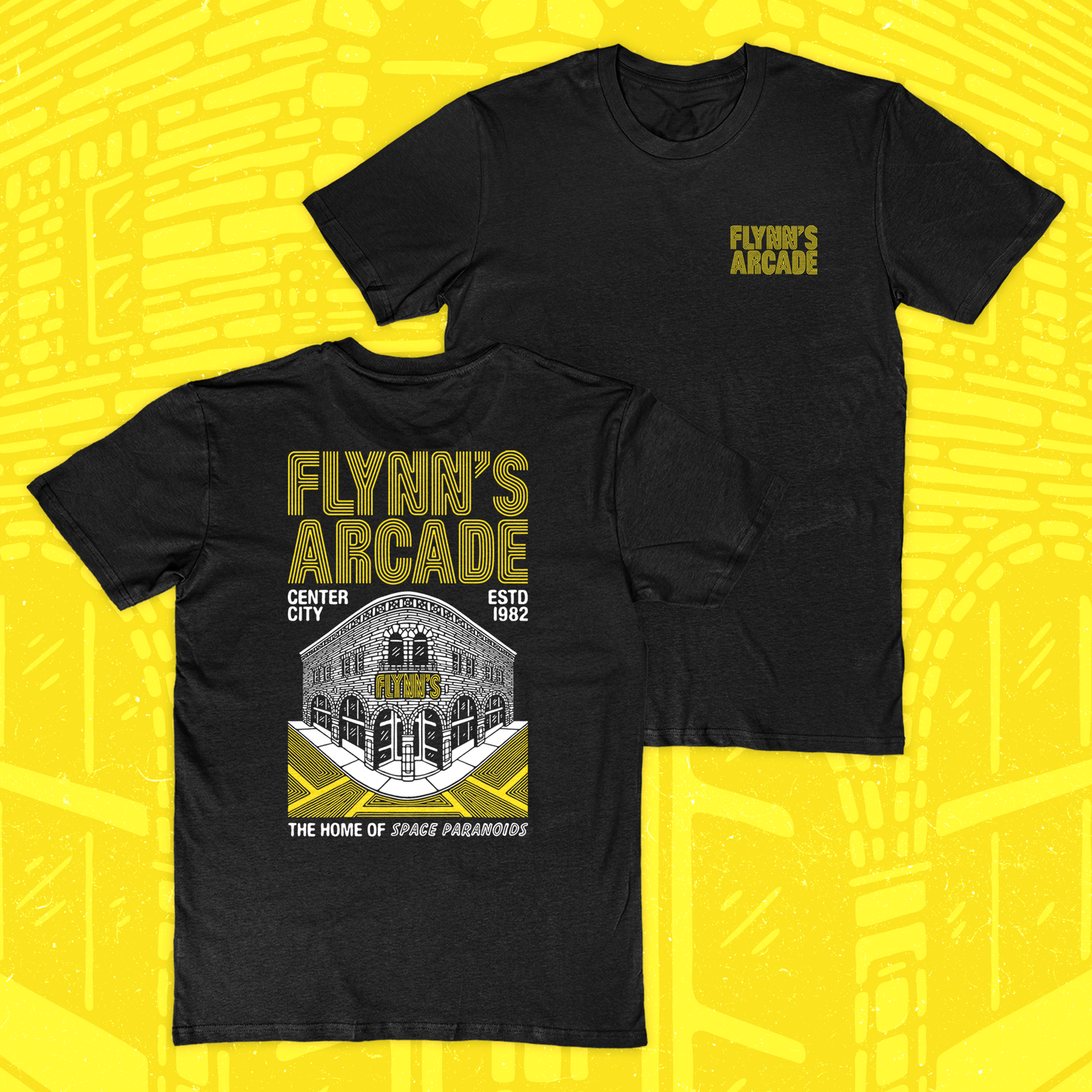 Flynn's Arcade T-Shirt I Pocket & Back