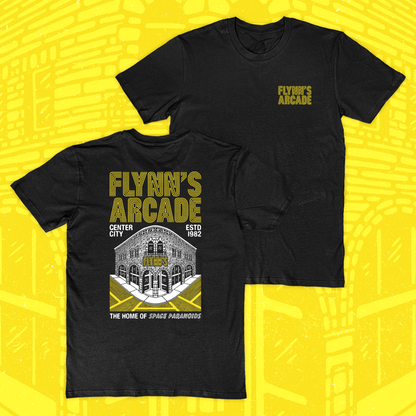 Flynn's Arcade T-Shirt I Pocket & Back